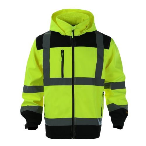 National Apparels Construction Reflective Clothes Safety Reflective Jacket High Visibility Workwear Safety Workers Bomber Waterproof Jacket